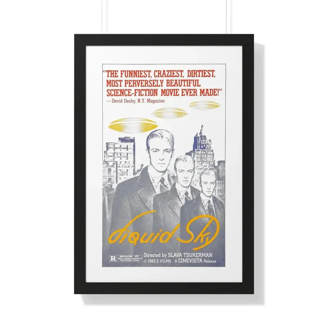 LIQUID SKY (2) 1982 - Framed Movie Poster - The Sticker Space