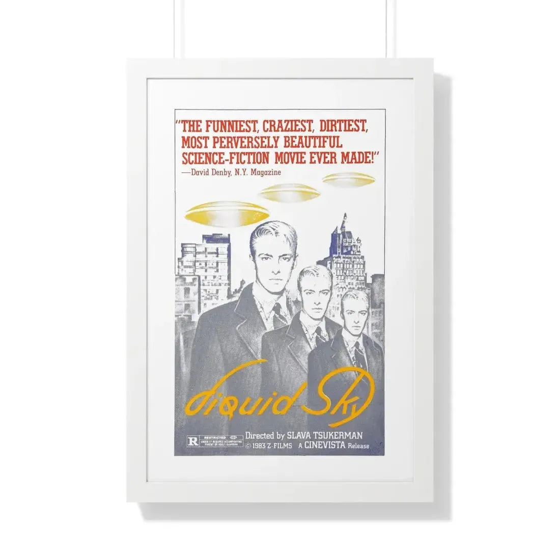 LIQUID SKY (2) 1982 - Framed Movie Poster - The Sticker Space