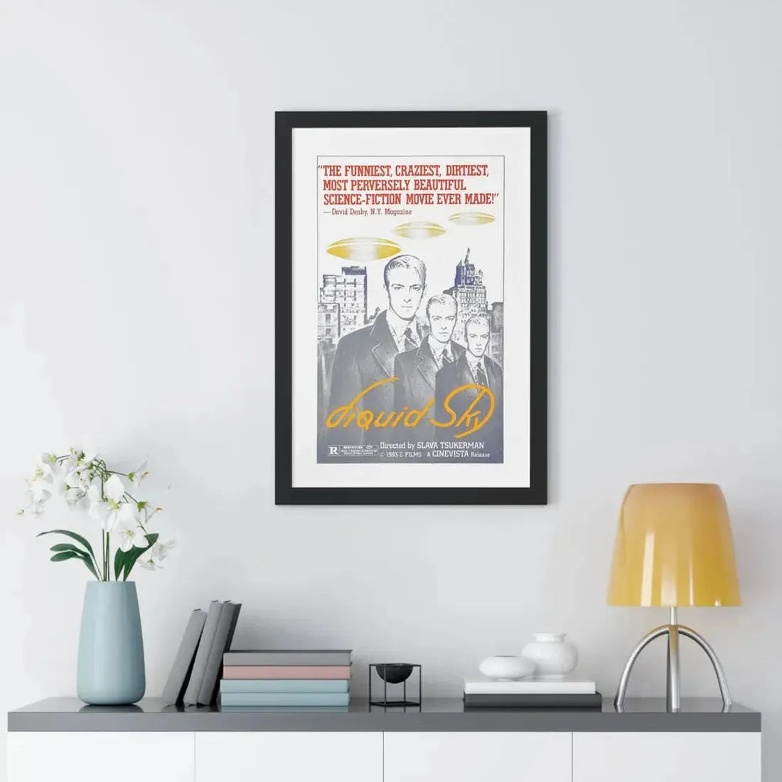 LIQUID SKY (2) 1982 - Framed Movie Poster - The Sticker Space