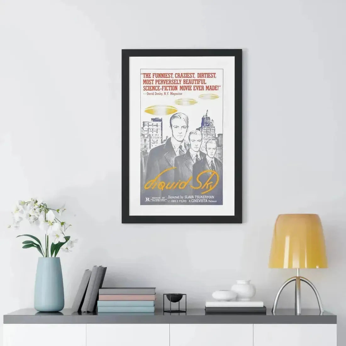 LIQUID SKY (2) 1982 - Framed Movie Poster - The Sticker Space