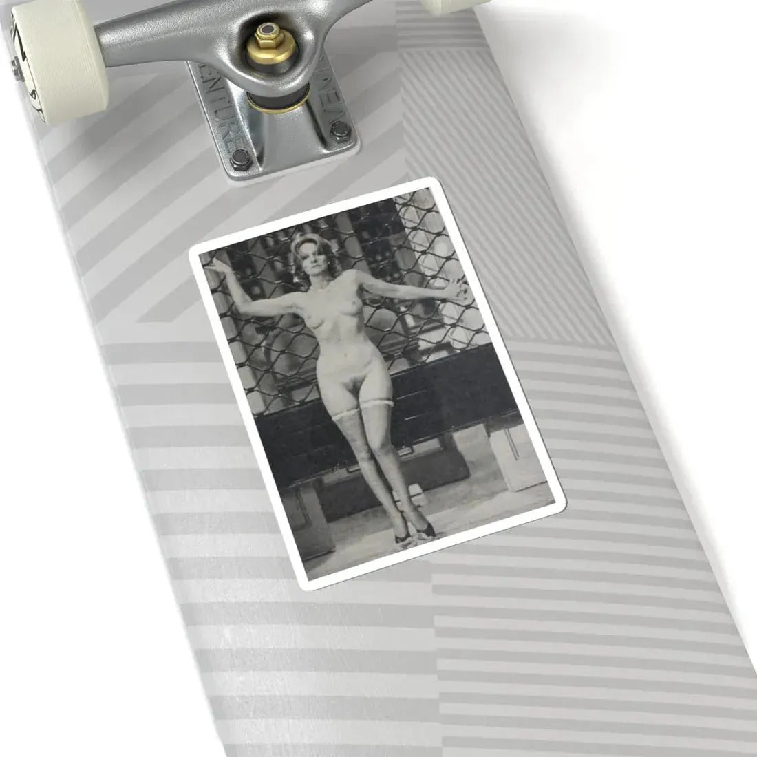 Lisa Gastoni #12 - Nude (Vintage Female Icon) STICKER Vinyl Kiss-Cut Decal - The Sticker Space