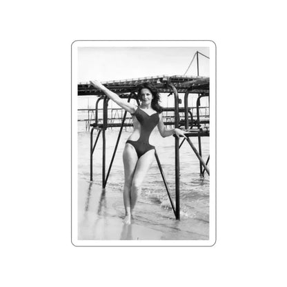 Lisa Gastoni #40 (Vintage Female Icon) STICKER Vinyl Die-Cut Decal White Die-Cut 5 Inch - The Sticker Space