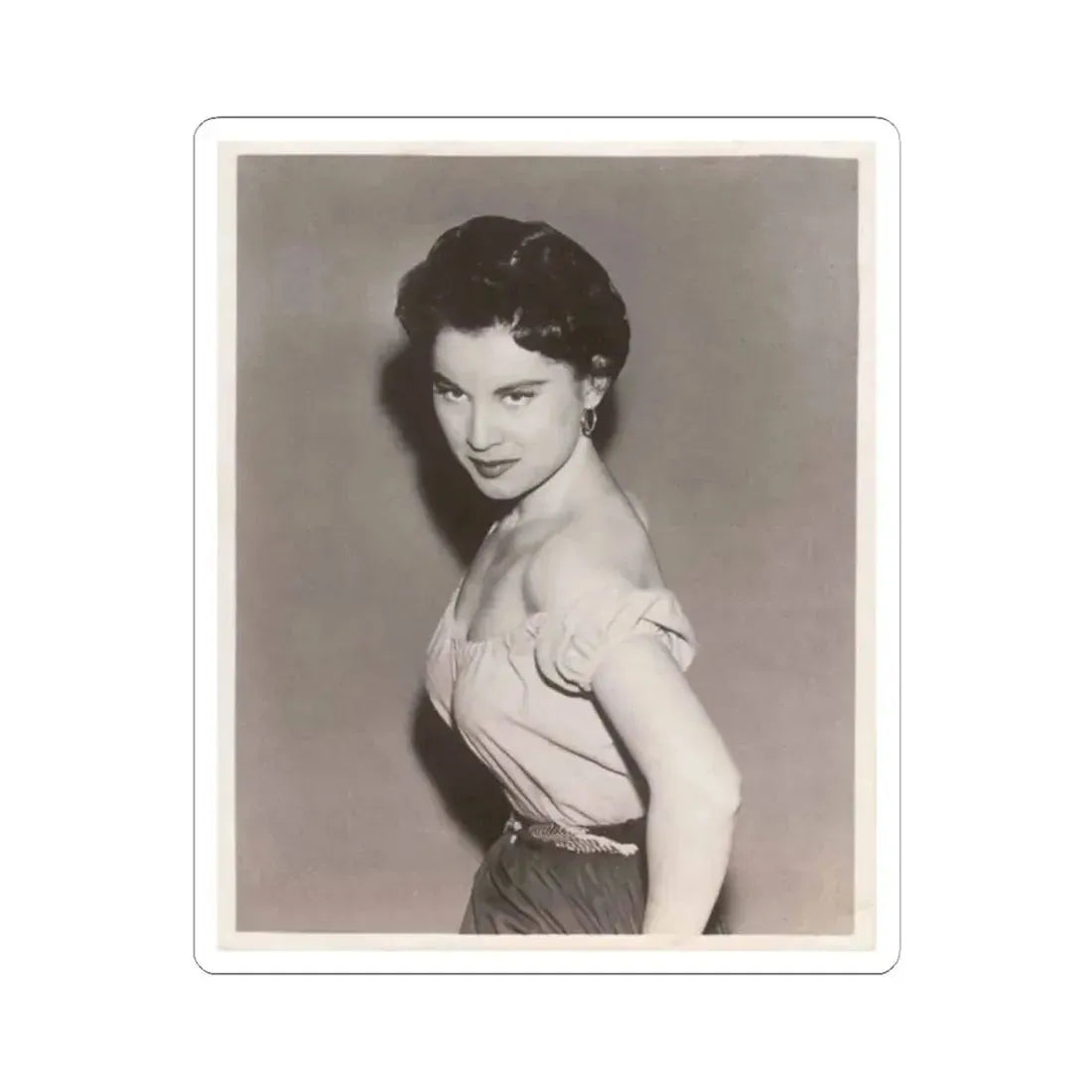 Lisa Montell #33 (Vintage Female Icon) STICKER Vinyl Kiss-Cut Decal 2 Inch White - The Sticker Space