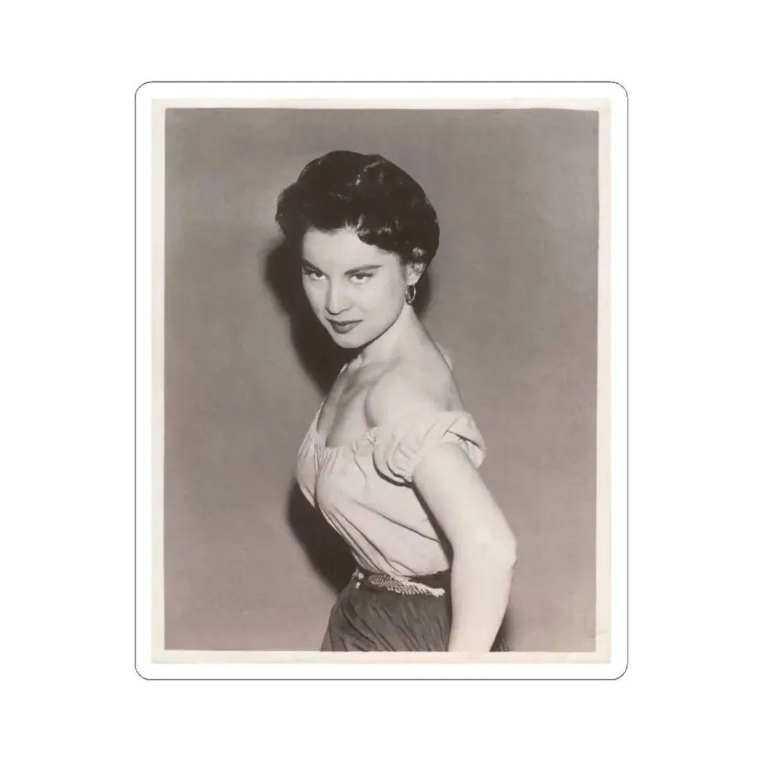 Lisa Montell #33 (Vintage Female Icon) STICKER Vinyl Kiss-Cut Decal 4 Inch White - The Sticker Space