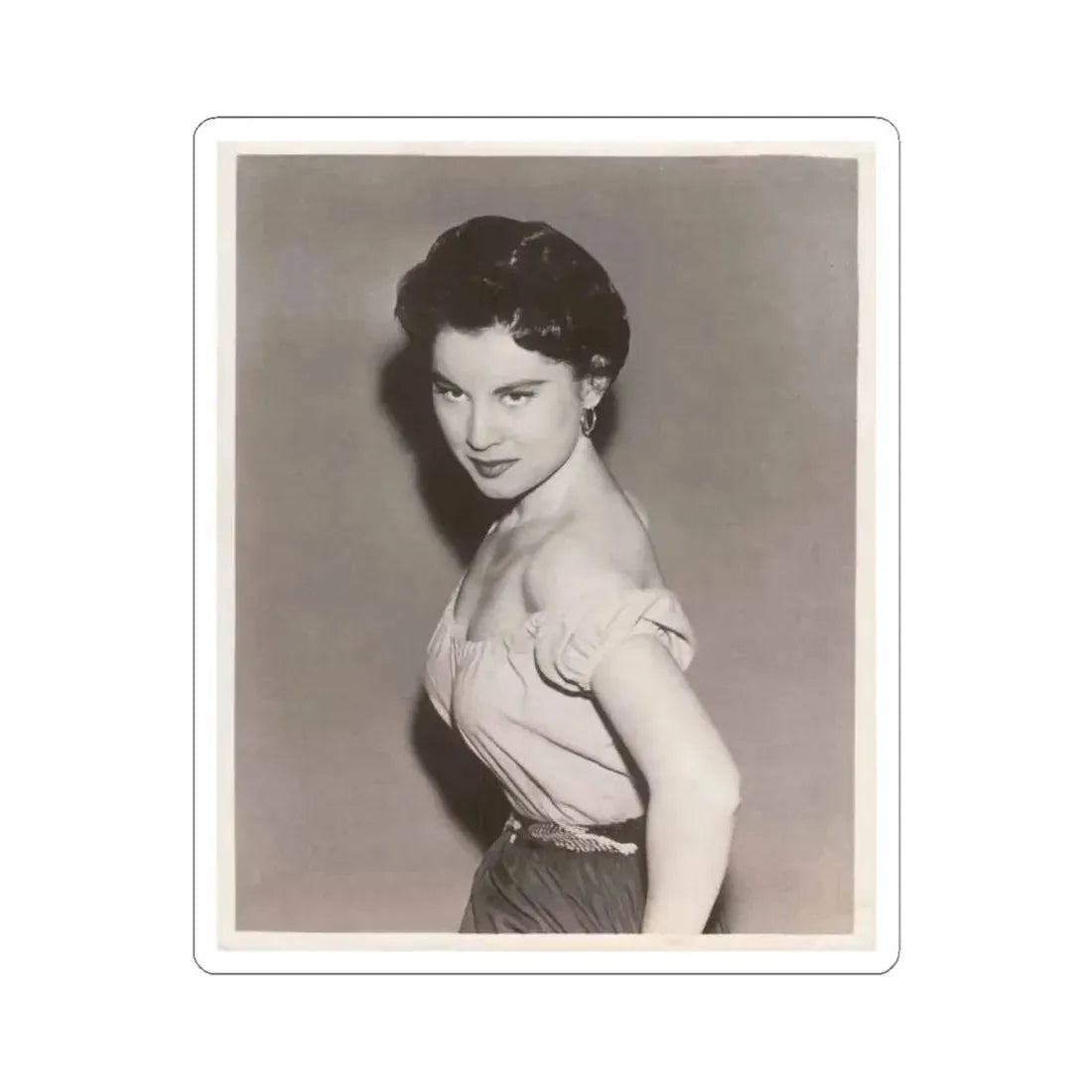 Lisa Montell #33 (Vintage Female Icon) STICKER Vinyl Kiss-Cut Decal 6 Inch White - The Sticker Space