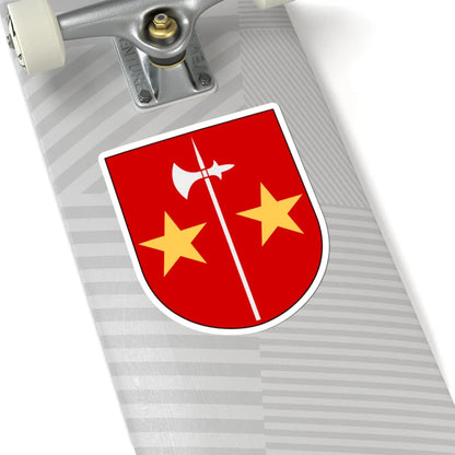 Lister vapen (Sweden) (Coat of Arms) STICKER Vinyl Kiss-Cut Decal - The Sticker Space