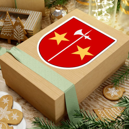 Lister vapen (Sweden) (Coat of Arms) STICKER Vinyl Kiss-Cut Decal - The Sticker Space