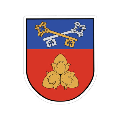 LIT VL Šalčininkai CoA (Lithuania) (Coat of Arms) STICKER Vinyl Kiss-Cut Decal 6 Inch White - The Sticker Space