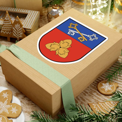 LIT VL Šalčininkai CoA (Lithuania) (Coat of Arms) STICKER Vinyl Kiss-Cut Decal - The Sticker Space