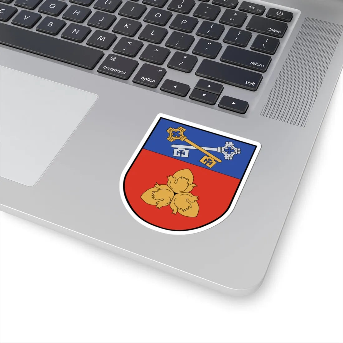 LIT VL Šalčininkai CoA (Lithuania) (Coat of Arms) STICKER Vinyl Kiss-Cut Decal - The Sticker Space