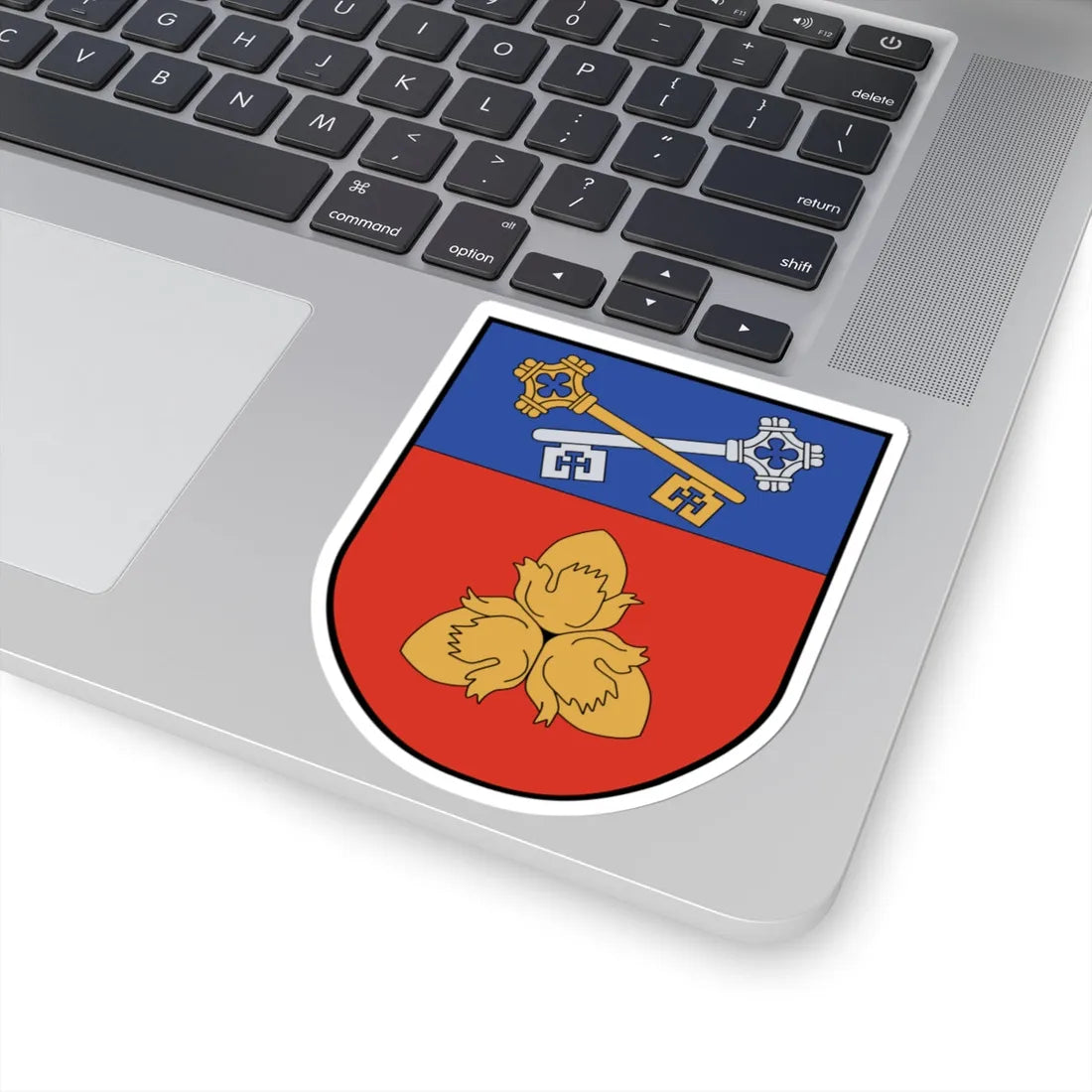 LIT VL Šalčininkai CoA (Lithuania) (Coat of Arms) STICKER Vinyl Kiss-Cut Decal - The Sticker Space