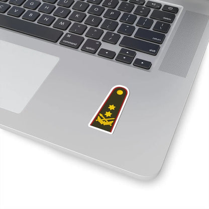Lithuania Army OF 7 (Lithuania) (Military Rank) STICKER Vinyl Kiss-Cut Decal - The Sticker Space