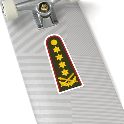 Lithuania Army OF 9 (Lithuania) (Military Rank) STICKER Vinyl Kiss-Cut Decal - The Sticker Space