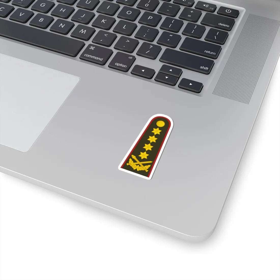 Lithuania Army OF 9 (Lithuania) (Military Rank) STICKER Vinyl Kiss-Cut Decal - The Sticker Space
