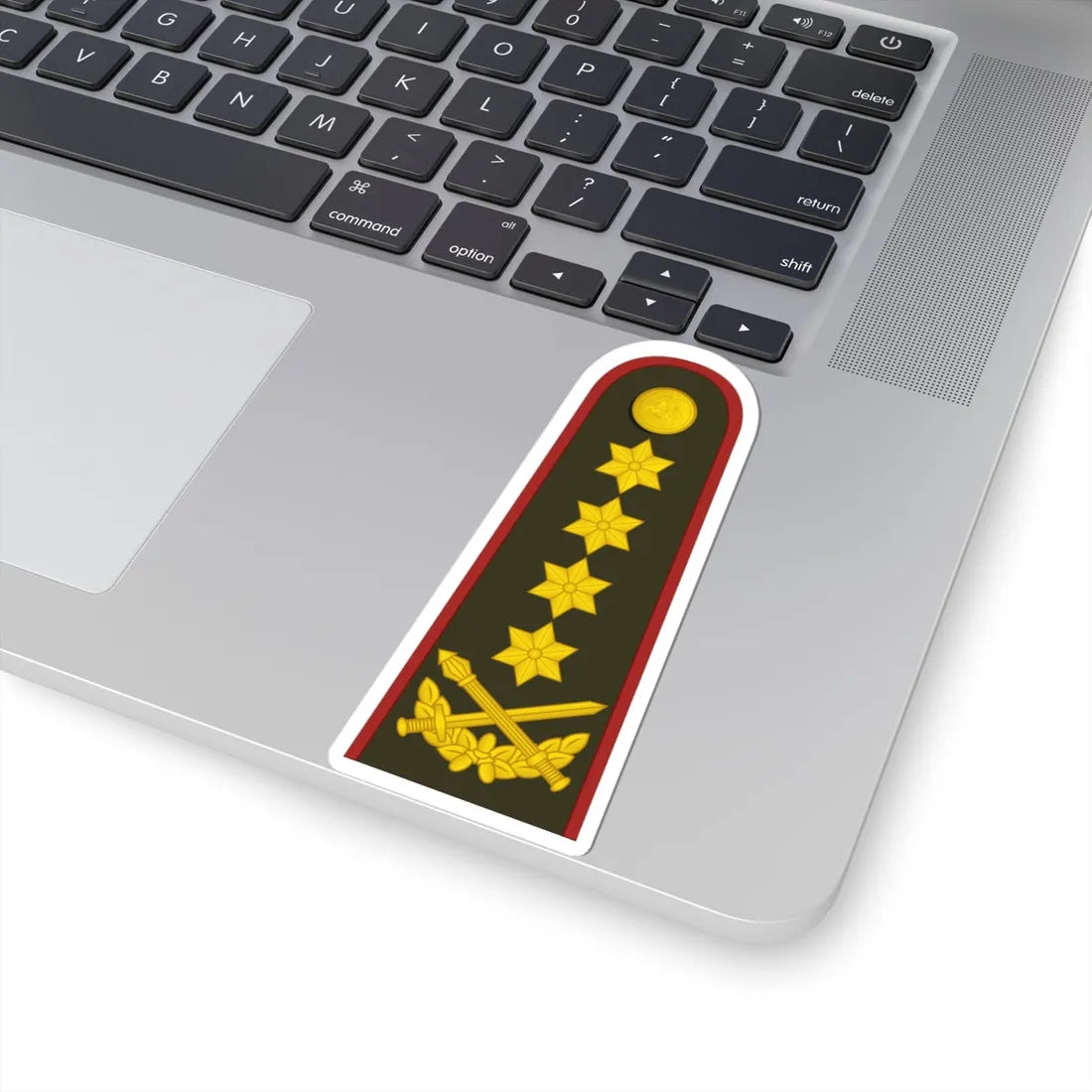 Lithuania Army OF 9 (Lithuania) (Military Rank) STICKER Vinyl Kiss-Cut Decal - The Sticker Space