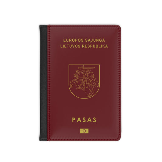 Lithuanian Passport - Passport Holder-3.9" x 5.8"-The Sticker Space