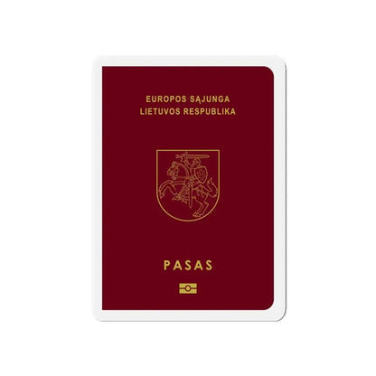 Lithuanian Passport - Refrigerator Magnet - The Sticker Space