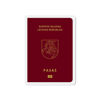 Lithuanian Passport - Refrigerator Magnet - The Sticker Space