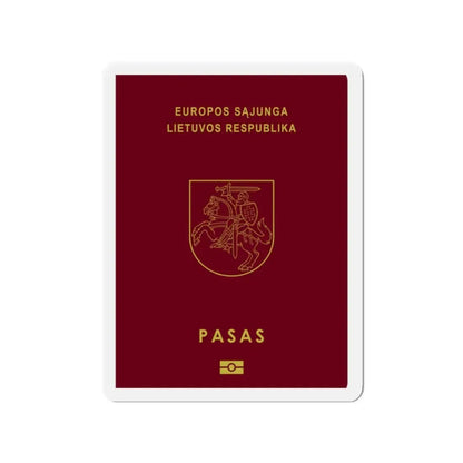Lithuanian Passport - Refrigerator Magnet - The Sticker Space