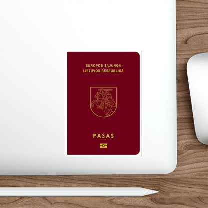 Lithuanian Passport STICKER Vinyl Die-Cut Decal-The Sticker Space