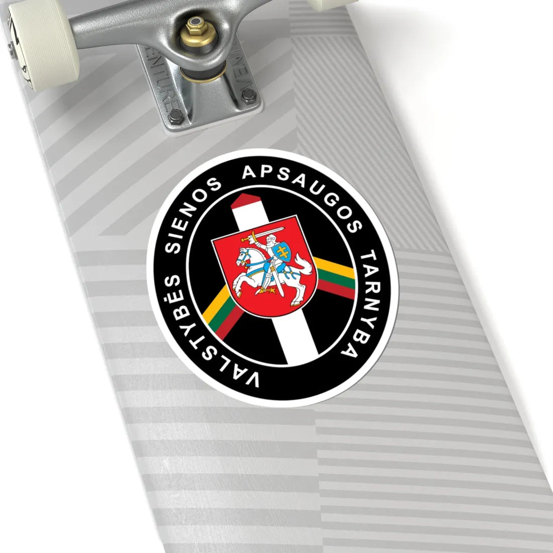 Lithuanian State Border Guard Service emblem (Belarus) (Coat of Arms) STICKER Vinyl Kiss-Cut Decal - The Sticker Space