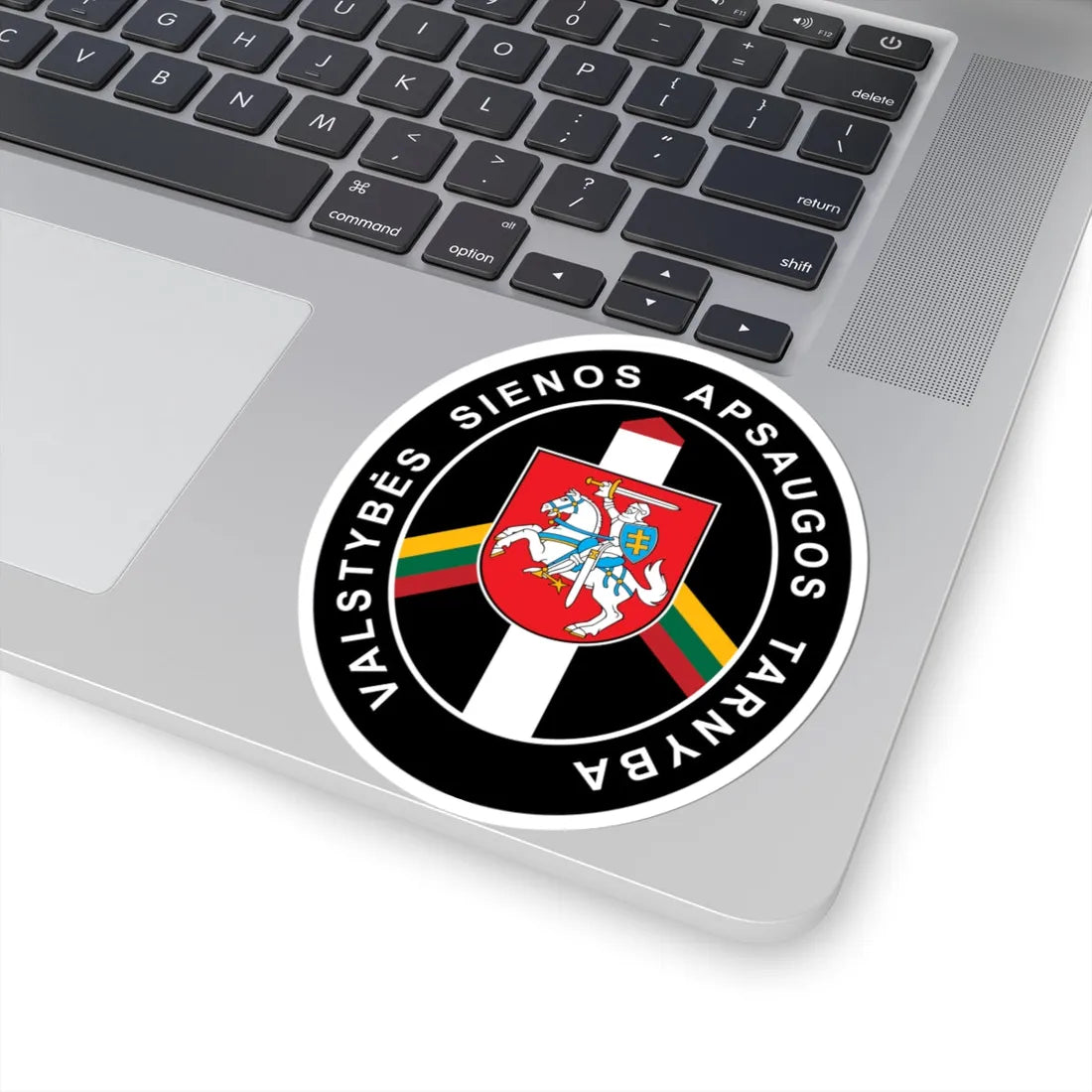 Lithuanian State Border Guard Service emblem (Belarus) (Coat of Arms) STICKER Vinyl Kiss-Cut Decal - The Sticker Space