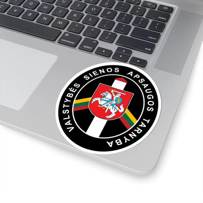 Lithuanian State Border Guard Service emblem (Belarus) (Coat of Arms) STICKER Vinyl Kiss-Cut Decal - The Sticker Space