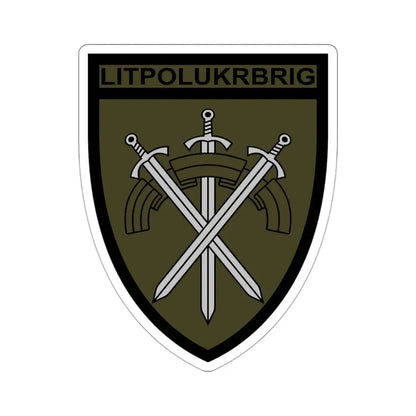 LITPOLUKRBRIG 3 (Ukraine) STICKER Vinyl Die-Cut Decal 3 Inch - The Sticker Space