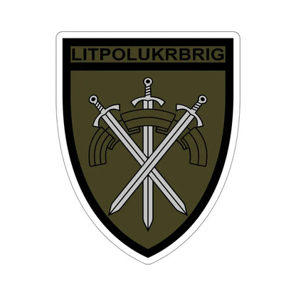LITPOLUKRBRIG 3 (Ukraine) STICKER Vinyl Die-Cut Decal 6 Inch - The Sticker Space