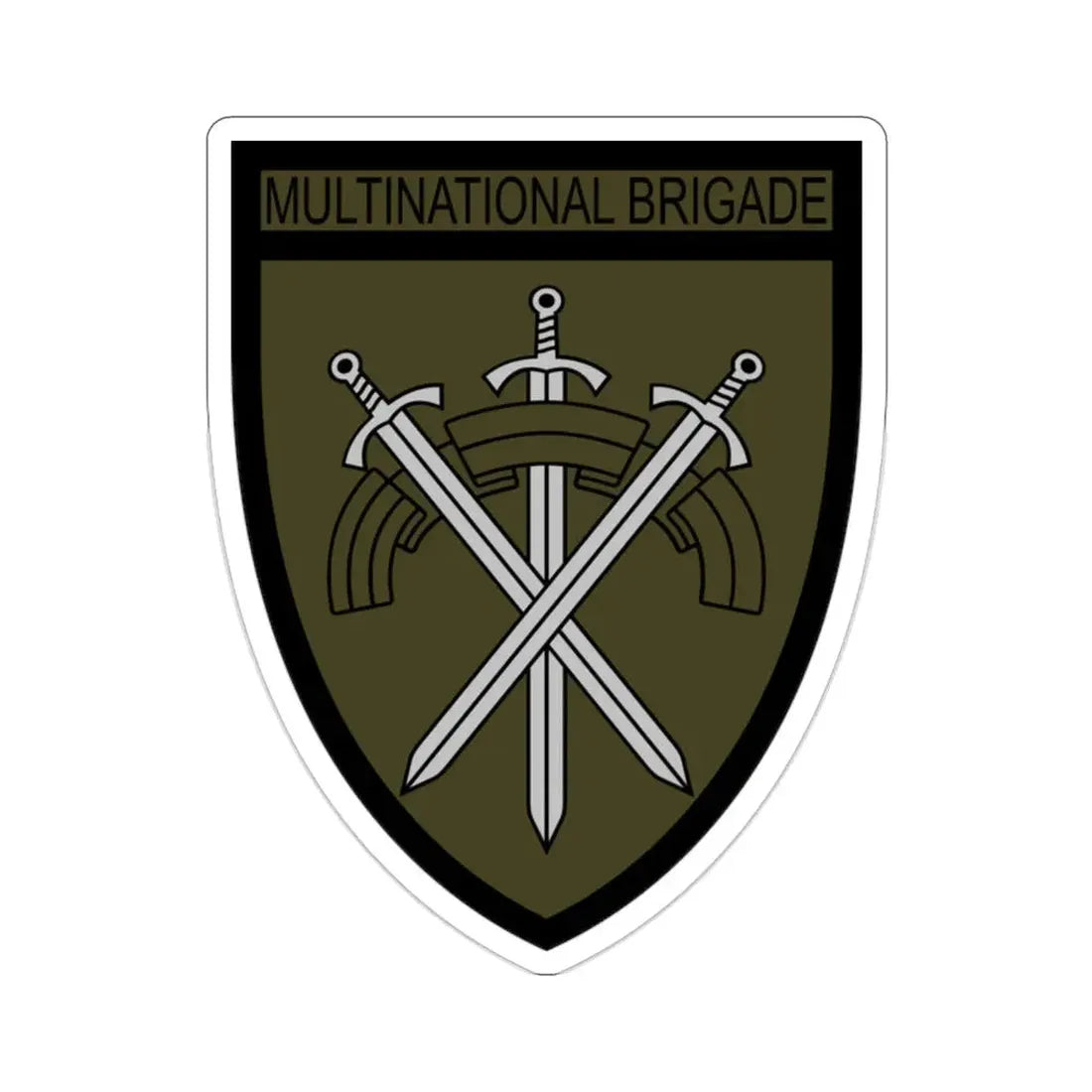 LITPOLUKRBRIG Multinational 2 (Ukraine) STICKER Vinyl Die-Cut Decal 2 Inch - The Sticker Space