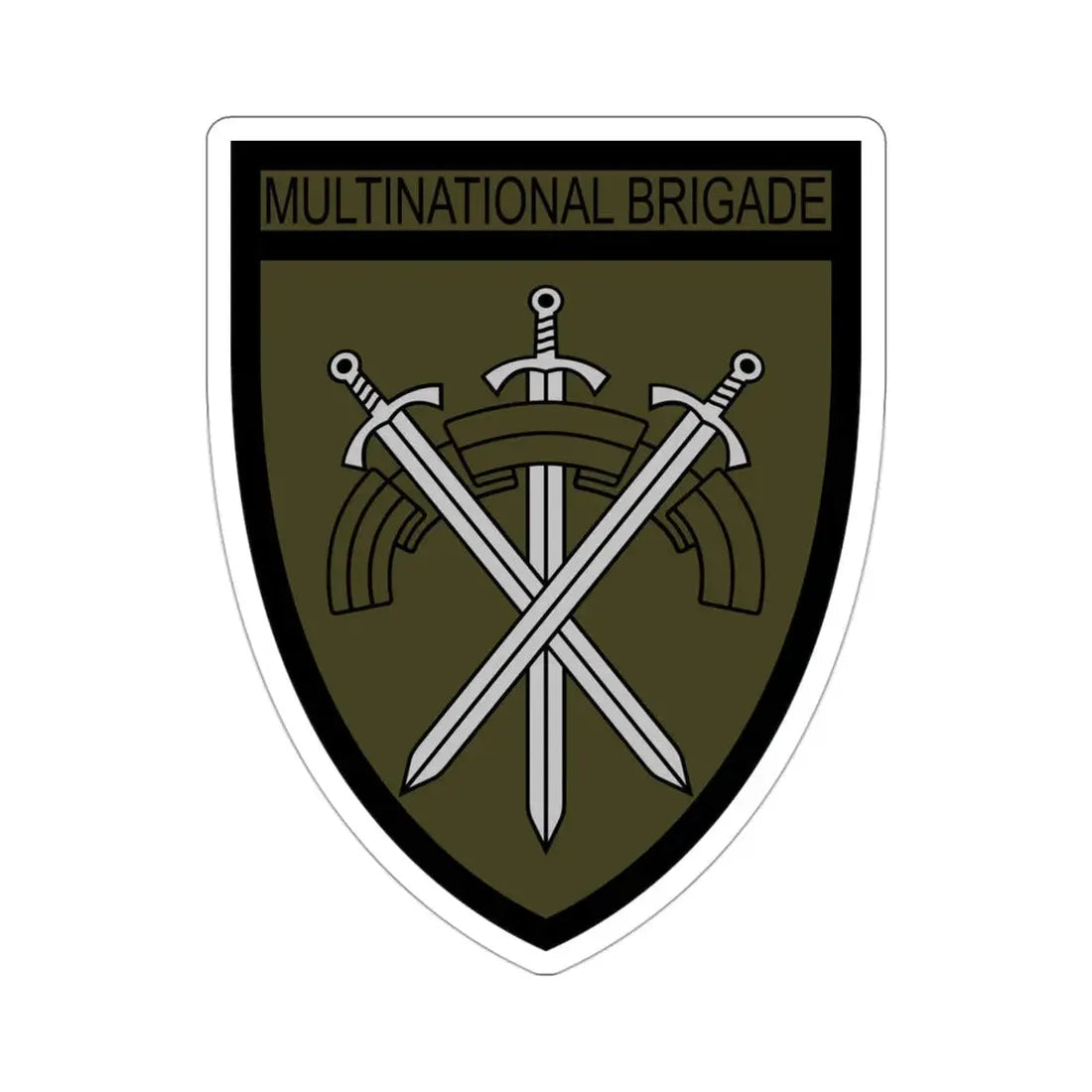 LITPOLUKRBRIG Multinational 2 (Ukraine) STICKER Vinyl Die-Cut Decal 3 Inch - The Sticker Space