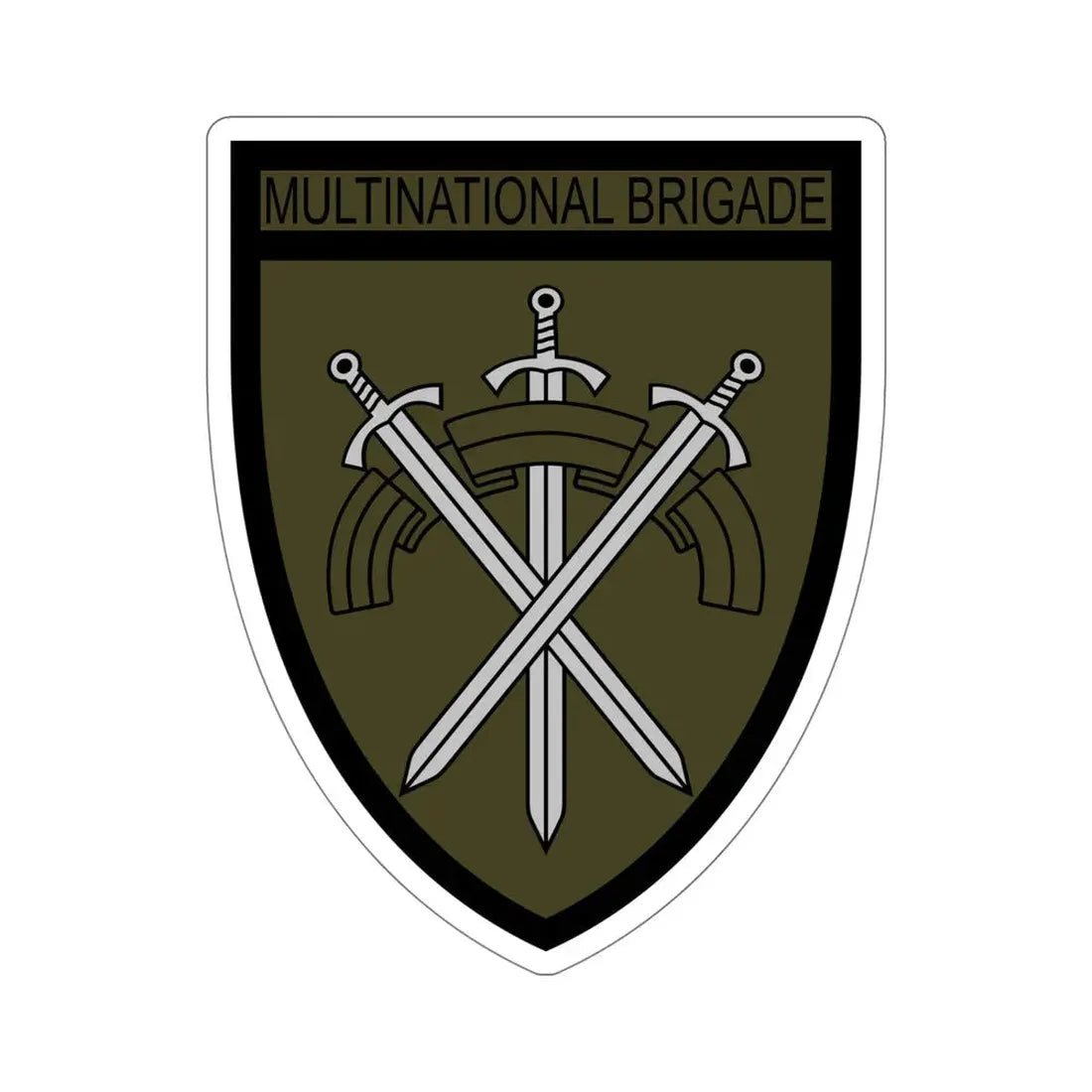 LITPOLUKRBRIG Multinational 2 (Ukraine) STICKER Vinyl Die-Cut Decal 6 Inch - The Sticker Space