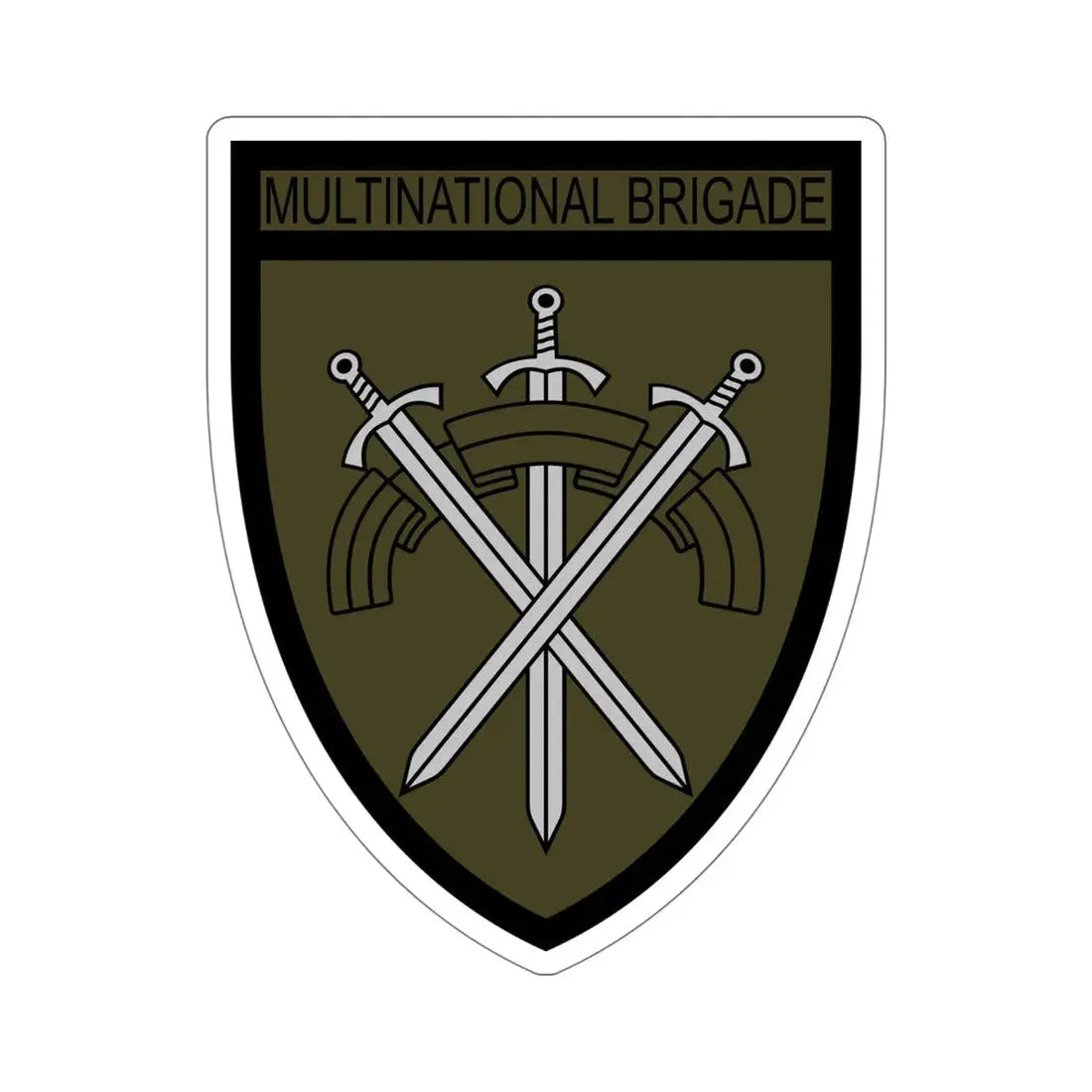 LITPOLUKRBRIG Multinational 2 (Ukraine) STICKER Vinyl Die-Cut Decal - The Sticker Space