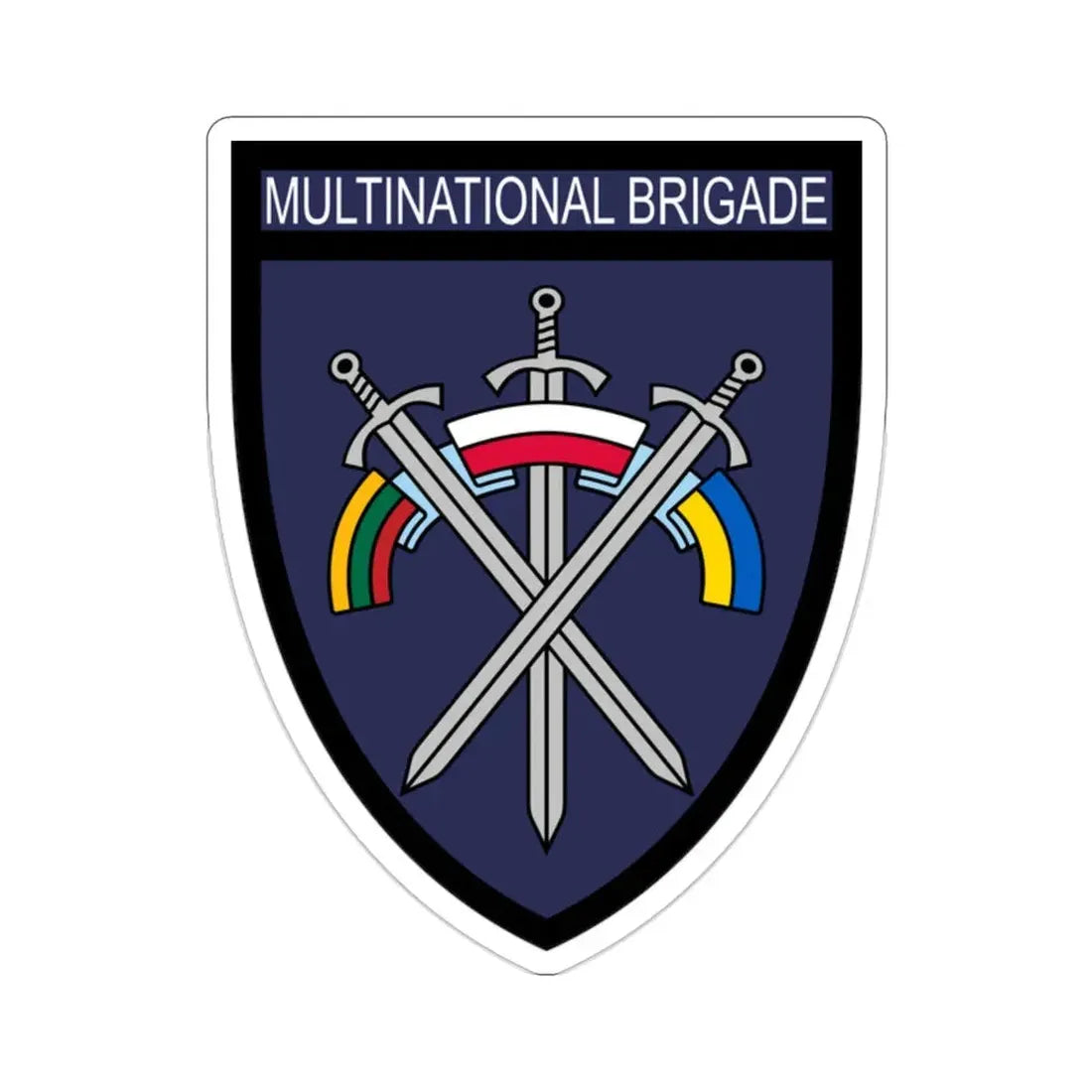 LITPOLUKRBRIG Multinational (Ukraine) STICKER Vinyl Die-Cut Decal 2 Inch - The Sticker Space