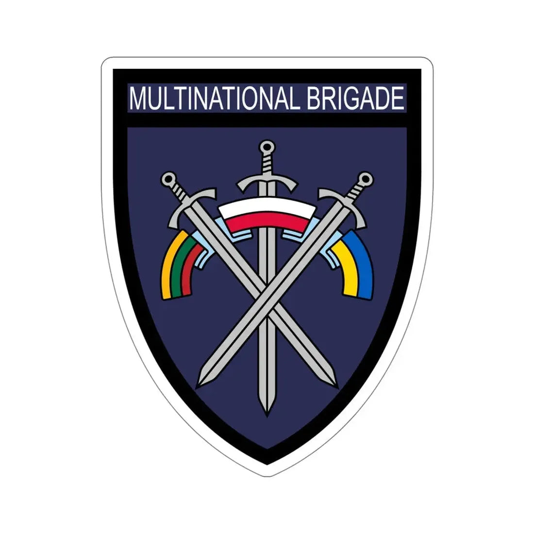 LITPOLUKRBRIG Multinational (Ukraine) STICKER Vinyl Die-Cut Decal 5 Inch - The Sticker Space
