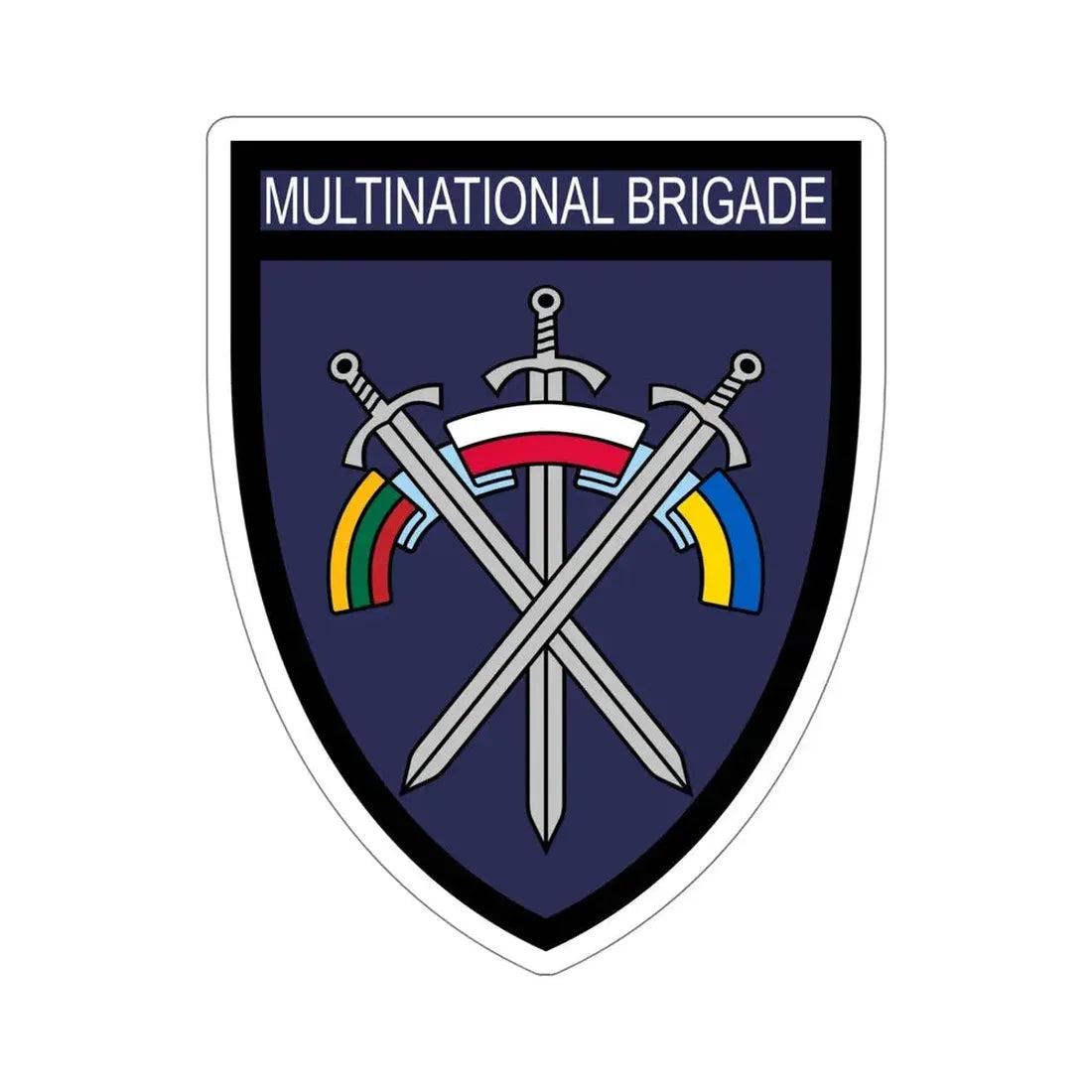 LITPOLUKRBRIG Multinational (Ukraine) STICKER Vinyl Die-Cut Decal 6 Inch - The Sticker Space