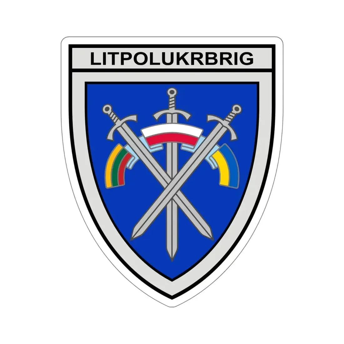 LITPOLUKRBRIG (Ukraine) STICKER Vinyl Die-Cut Decal - The Sticker Space