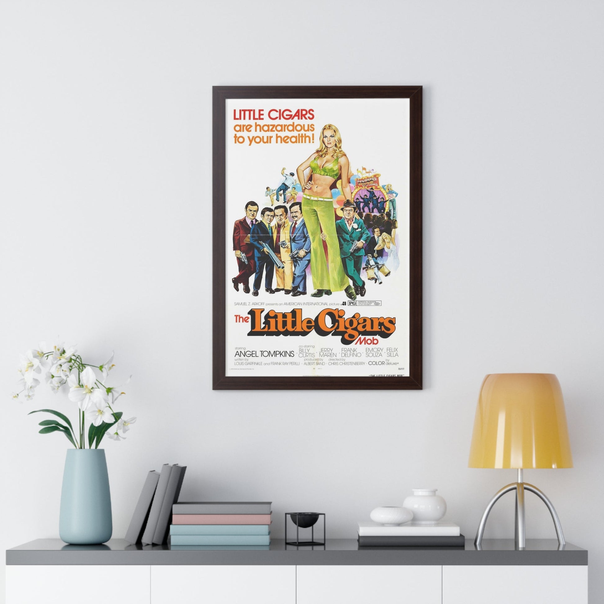 LITTLE CIGARS 1973 - Framed Movie Poster-The Sticker Space