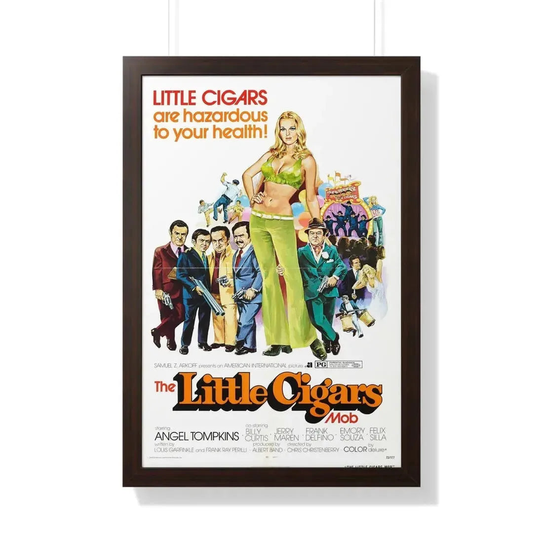 LITTLE CIGARS 1973 - Framed Movie Poster - The Sticker Space