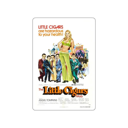 LITTLE CIGARS 1973 Movie Poster STICKER Vinyl Die-Cut Decal 5 Inch - The Sticker Space