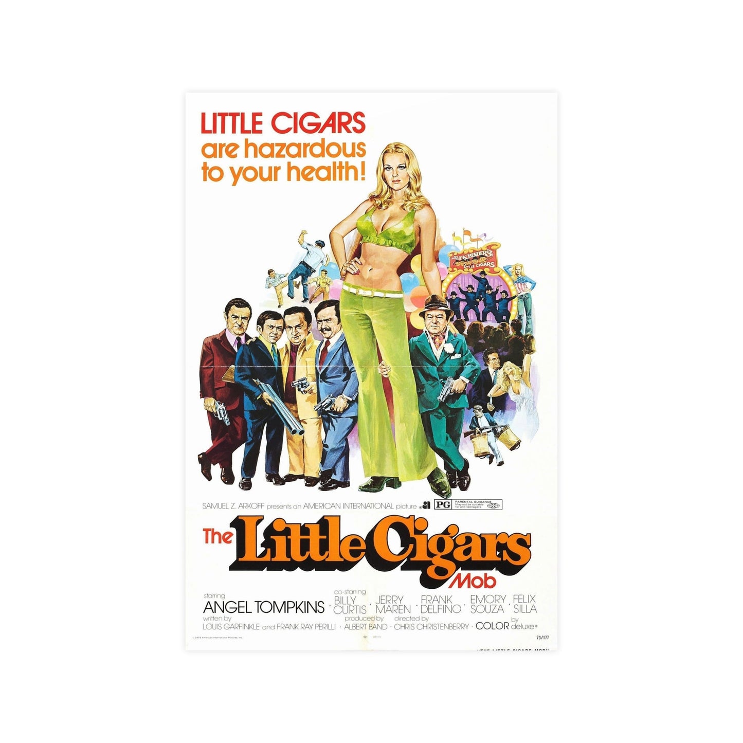 LITTLE CIGARS 1973 - Paper Movie Poster-12″ x 18″ (Vertical)-The Sticker Space
