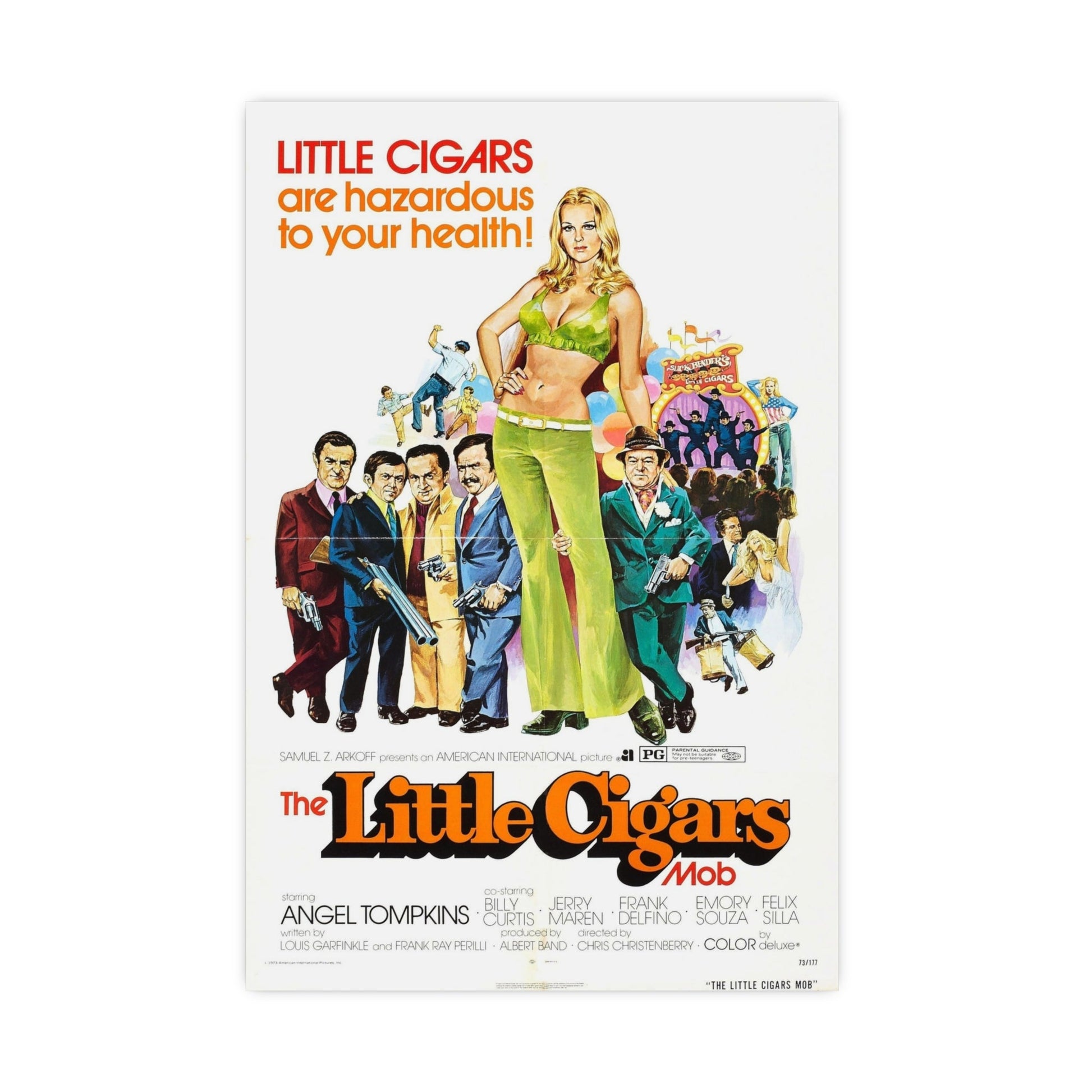 LITTLE CIGARS 1973 - Paper Movie Poster-16″ x 24″ (Vertical)-The Sticker Space