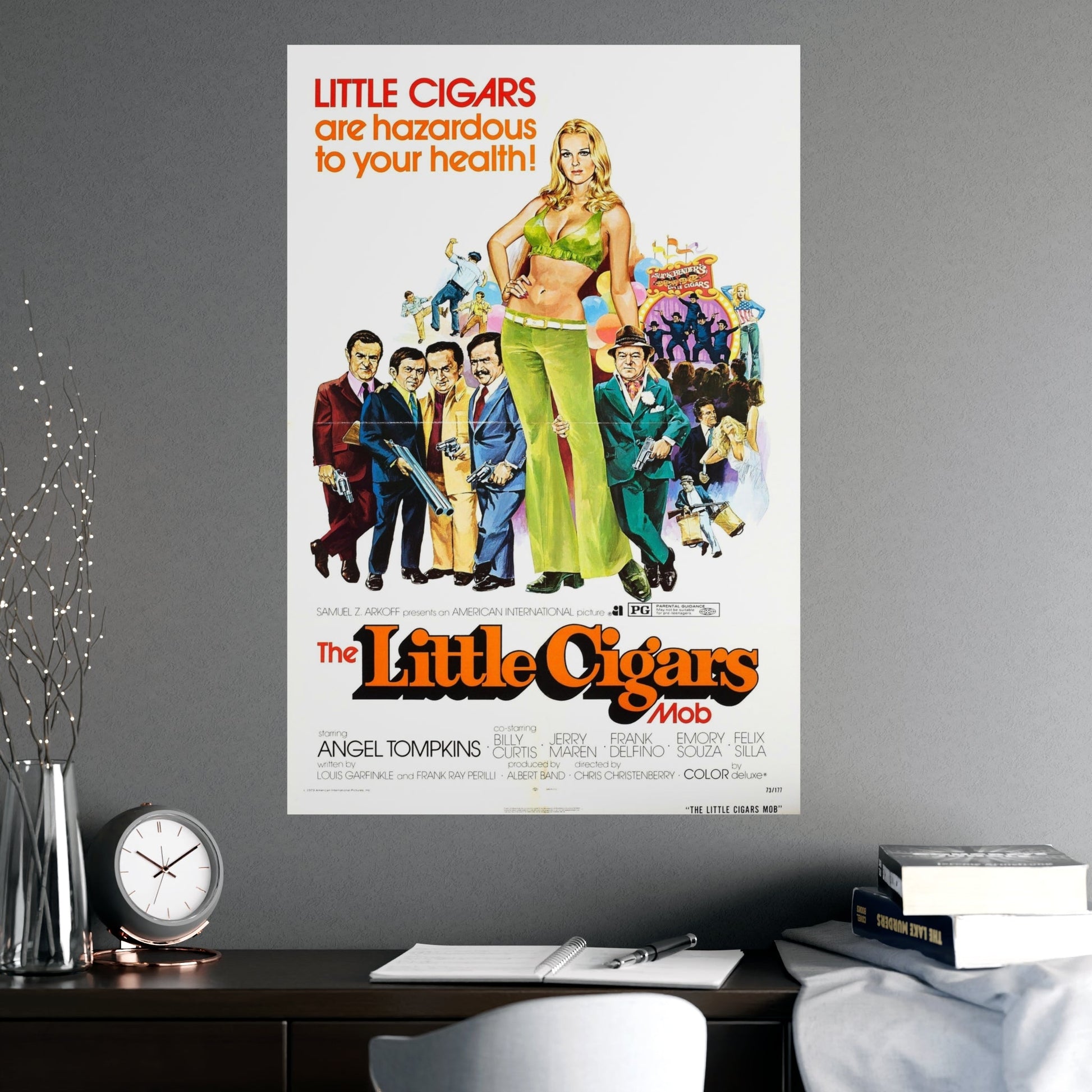 LITTLE CIGARS 1973 - Paper Movie Poster-The Sticker Space