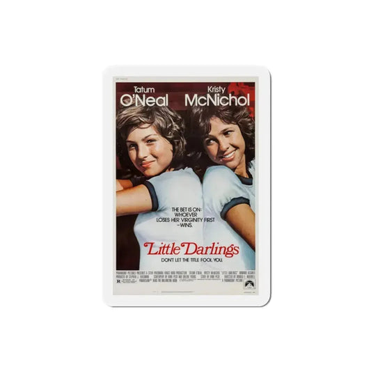 Little Darlings 1980 Movie Poster Refrigerator Magnet 2 Inch - The Sticker Space