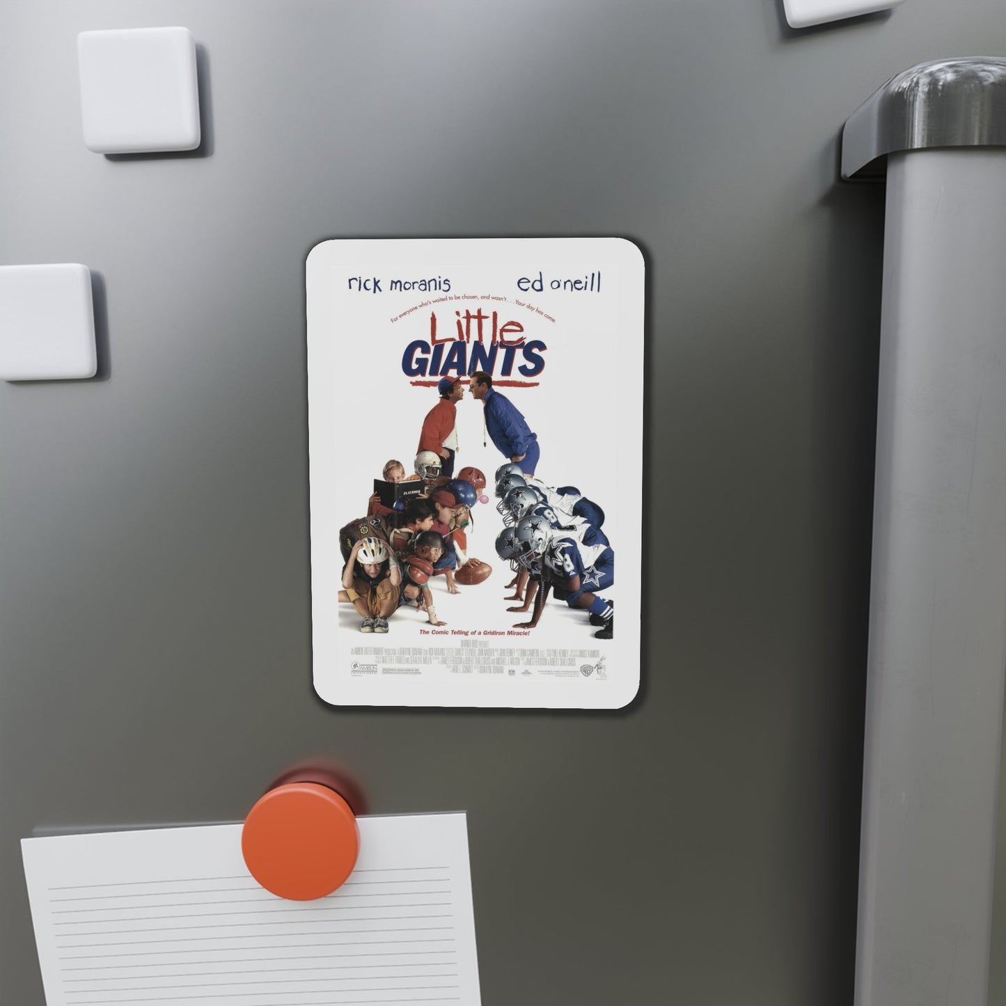 Little Giants 1994 Movie Poster Die-Cut Magnet-The Sticker Space