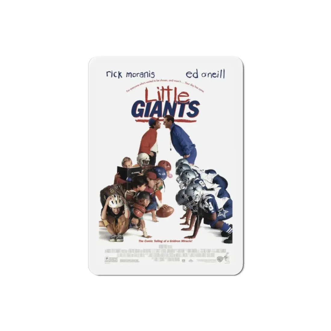 Little Giants 1994 Movie Poster Refrigerator Magnet - The Sticker Space