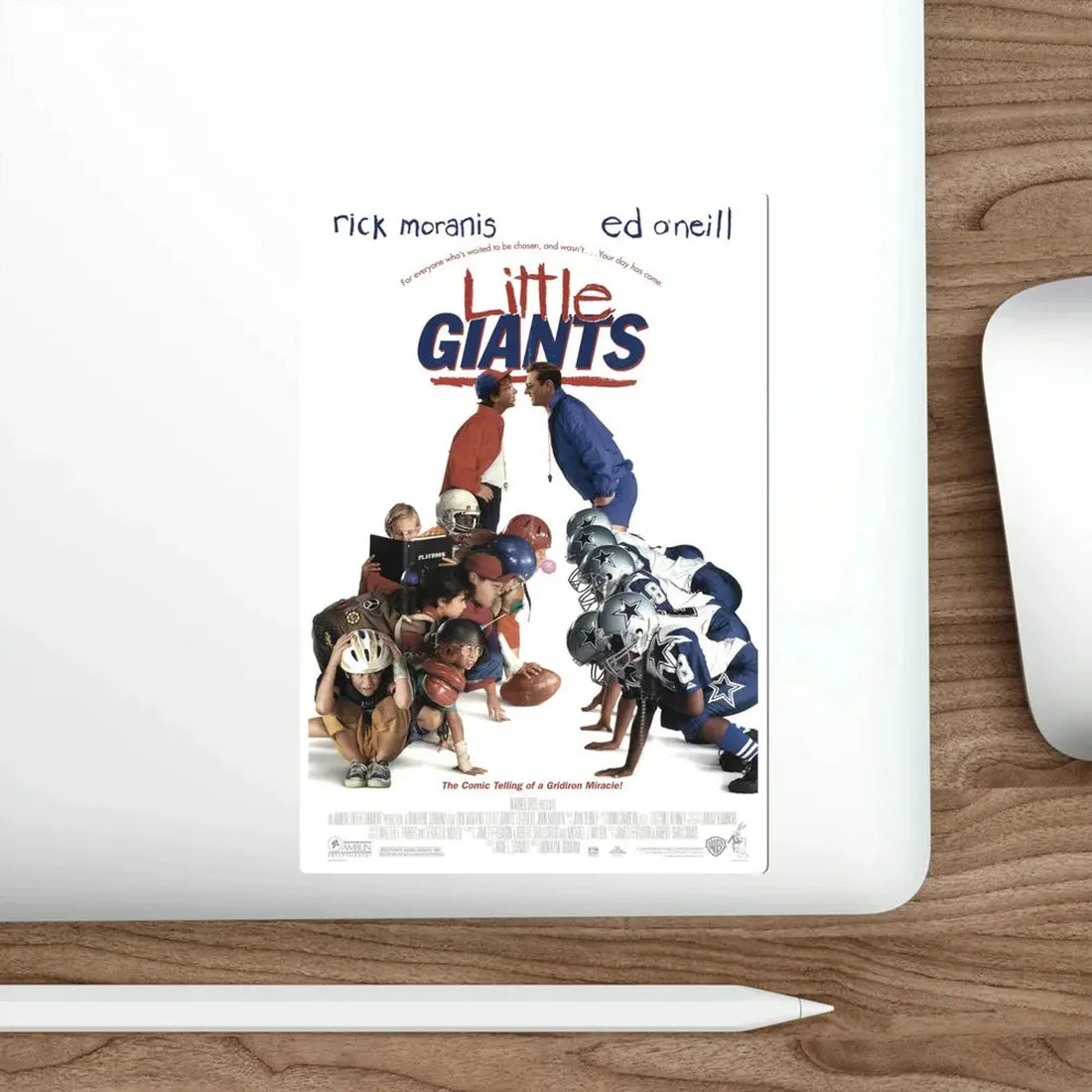 Little Giants 1994 Movie Poster STICKER Vinyl Die-Cut Decal - The Sticker Space