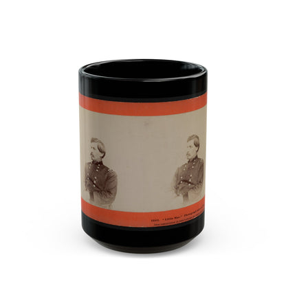 Little Mac 001 (U.S. Civil War) Black Coffee Mug-15oz-The Sticker Space