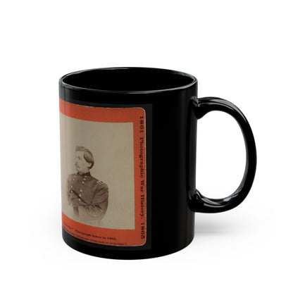 Little Mac 001 (U.S. Civil War) Black Coffee Mug-The Sticker Space