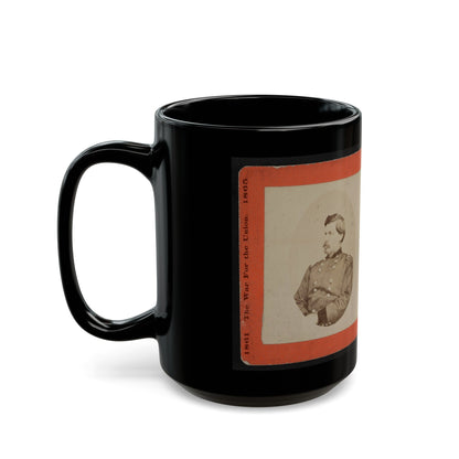 Little Mac (U.S. Civil War) Black Coffee Mug-The Sticker Space